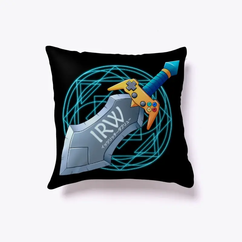 ItsRitchieW OFFICIAL Logo Pillow